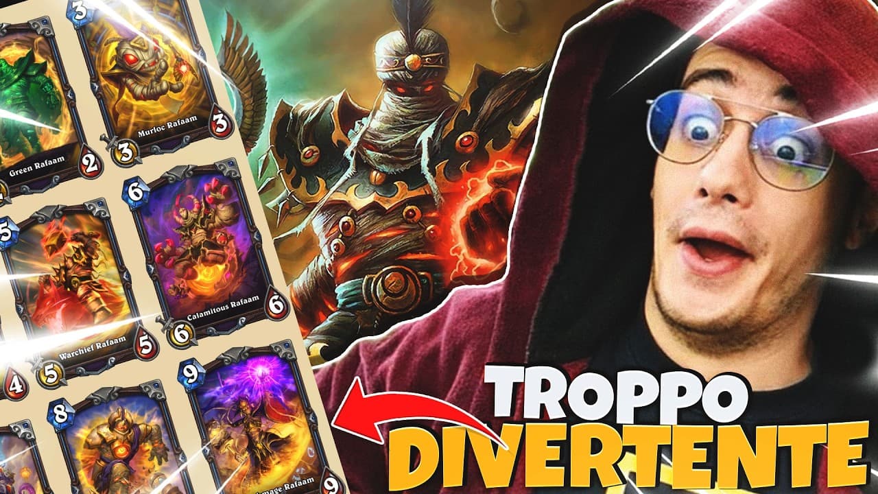Hearthstone: l’ossessione per Rafaam, crea una carta e ne guadagni dieci!