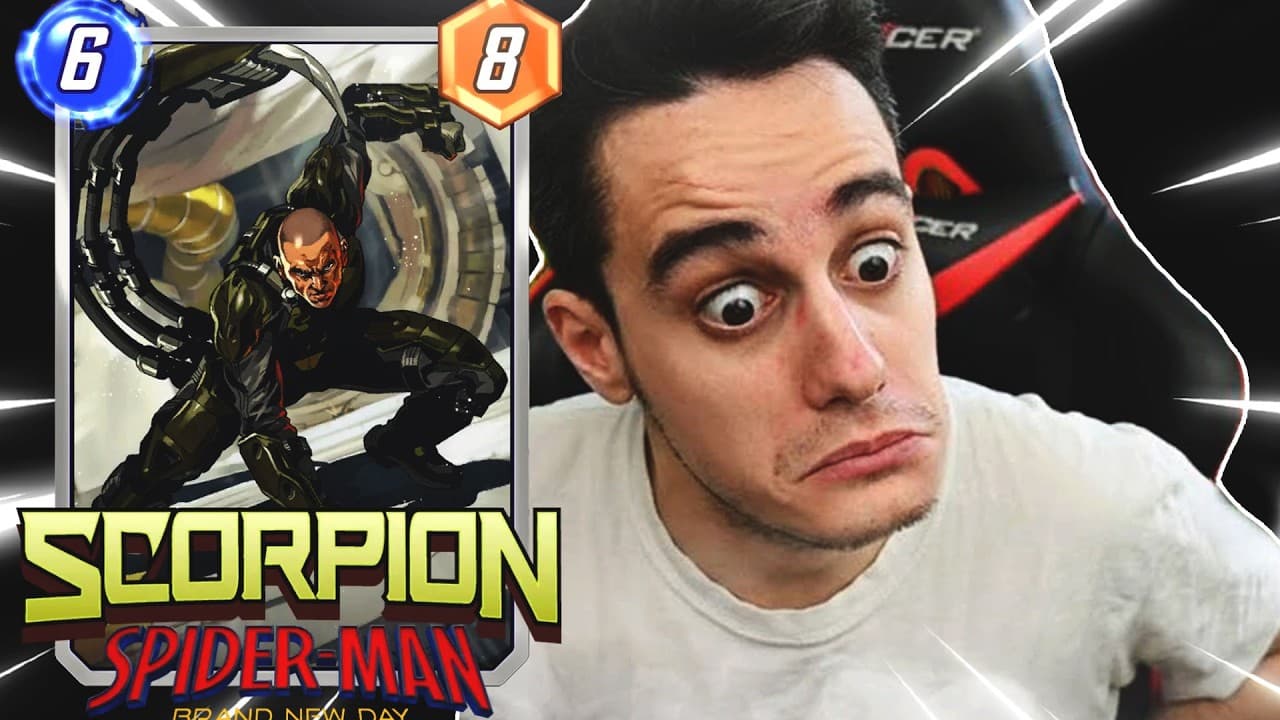 Il nuovo SCORPION rivoluziona i mazzi Affliction in Marvel Snap