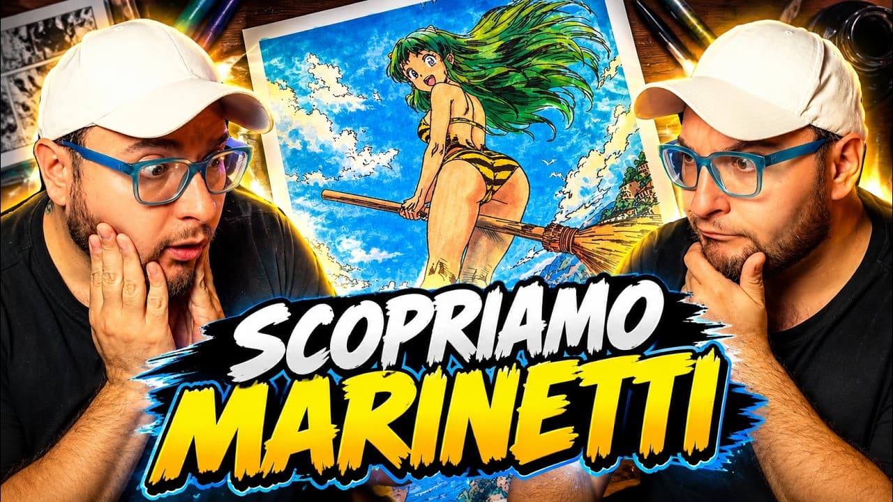 Antonio Marinetti accusato di utilizzare intelligenza artificiale per i suoi disegni
