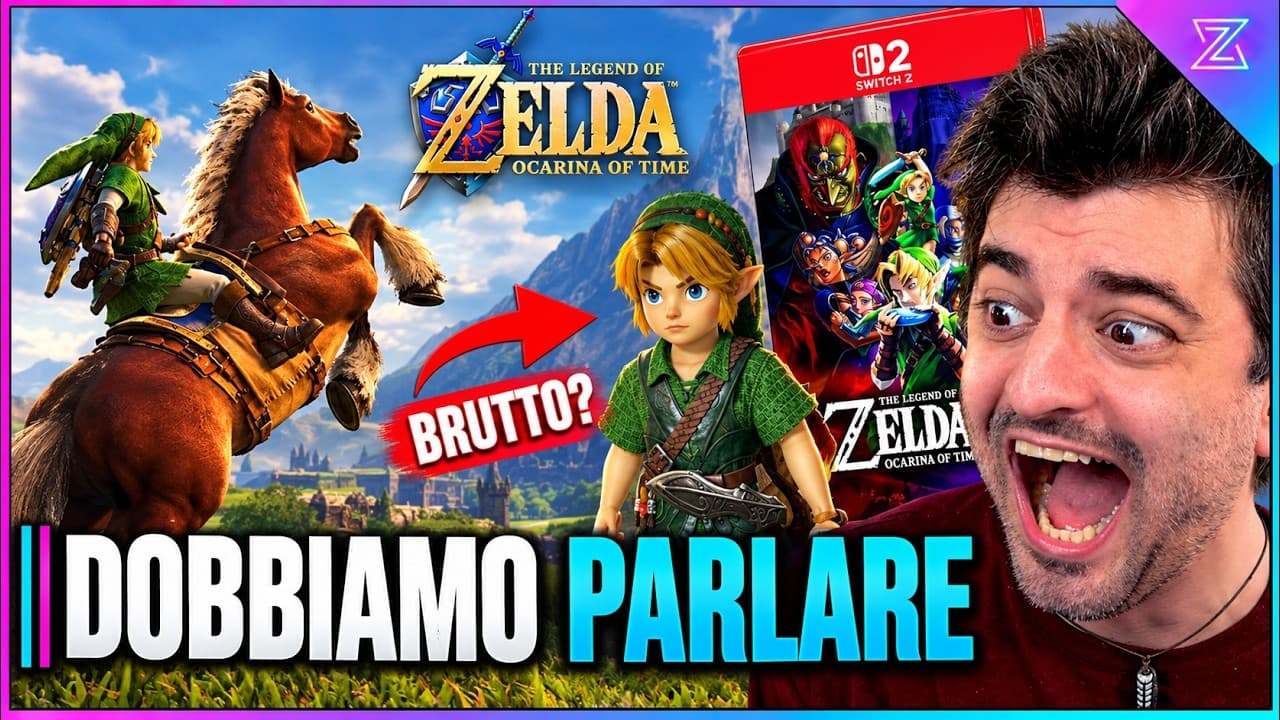 The Legend of Zelda: Ocarina of Time Remake in arrivo su Nintendo Switch 2 a novembre