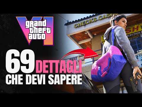 GTA 6: I 69 dettagli nascosti svelati dal trailer