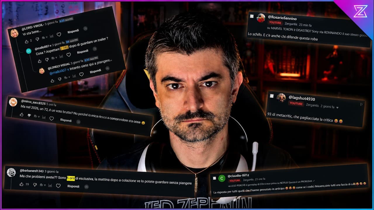 Zergantis riflette sulle dinamiche attuali dei videogiochi tra GTA 6, Marvel Token e recensioni