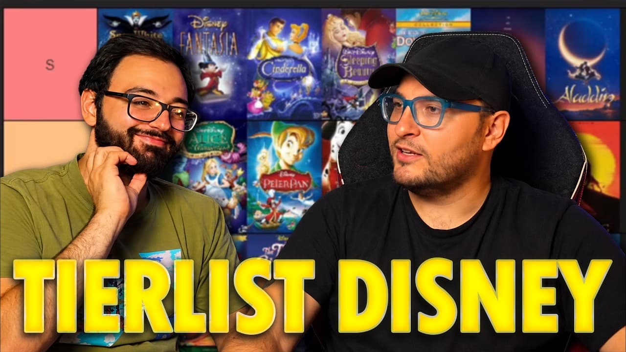La Disney Tier List di Caverna di Platone: un’analisi approfondita