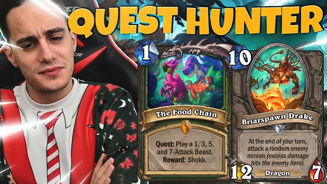 Scopri il Deck 'Super Fun Quest Hunter' per Hearthstone con Attrix