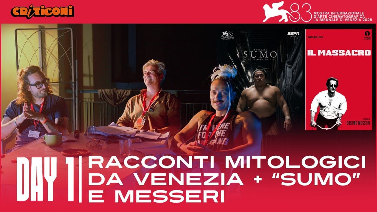 Day 1: Racconti Mitologici da Venezia e nuovi progetti di Criticoni