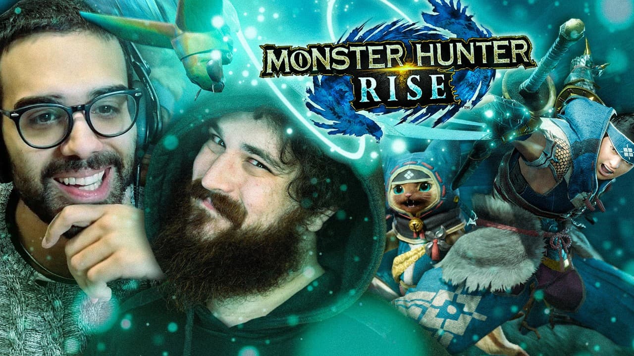 Marco Merrino e Dario Moccia discutono con entusiasmo di Monster Hunter: Rise