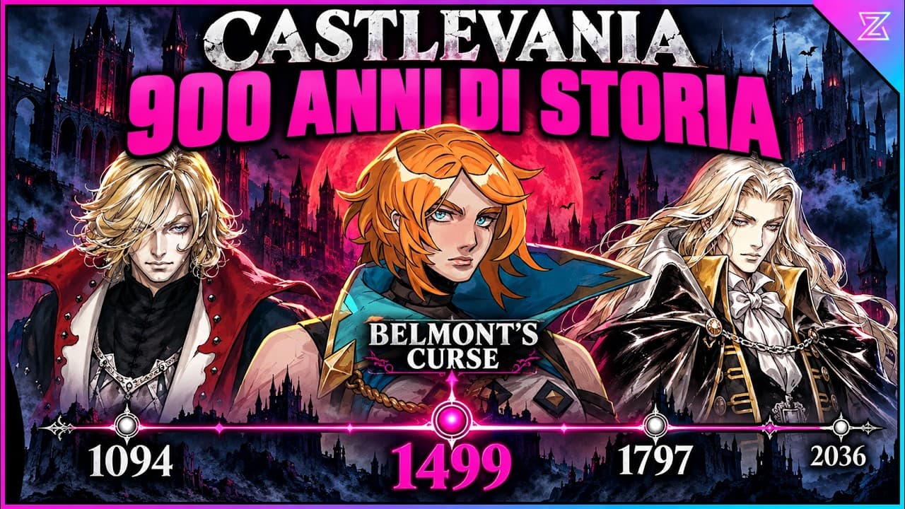 Castlevania: la storia completa in ordine cronologico raccontata da Zergantis