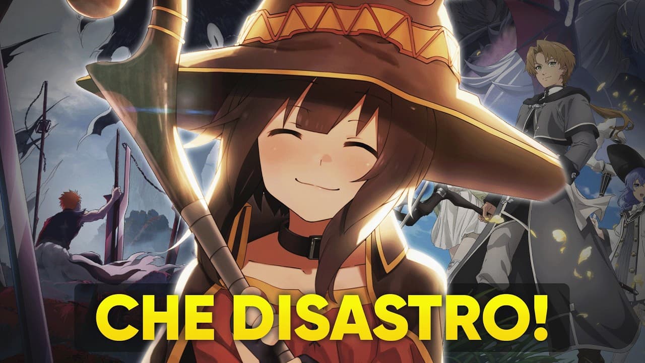 Anime e Manga: peggiora la situazione di Mushoku Tensei, attesi Konosuba 4 e nuovo Gundam