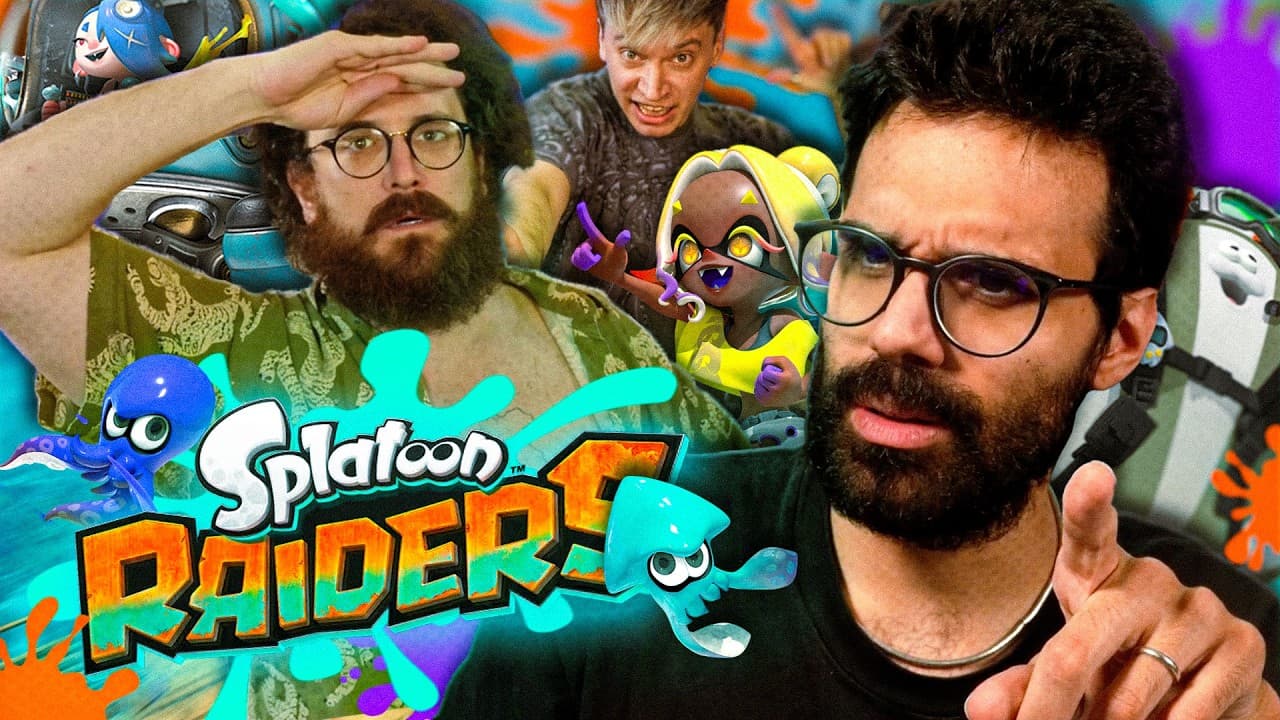 PlatformGuys e Marco Merrino si sfidano a colpi di freddure nel mondo di Splatoon Raiders