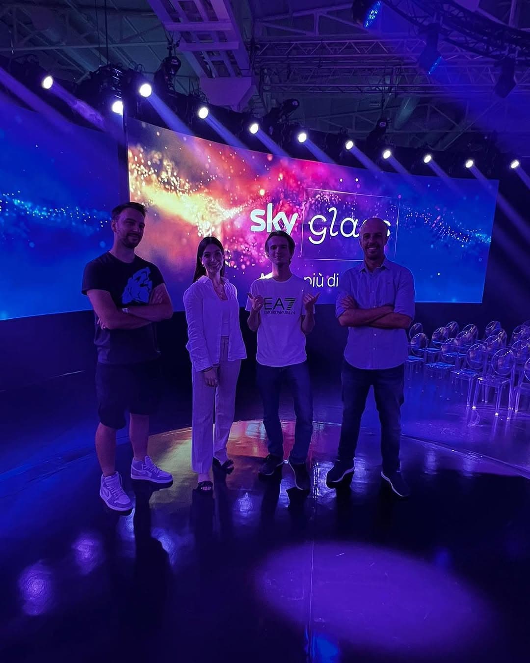 Case Study: Oggi super giornata dagli amici di @skyitalia per ...