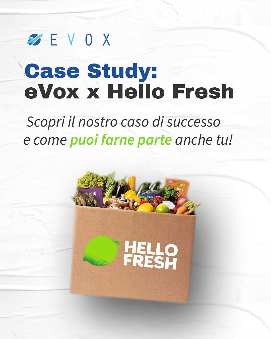 Case Study: La collaborazione con Hello Fresh è stata un vero ...