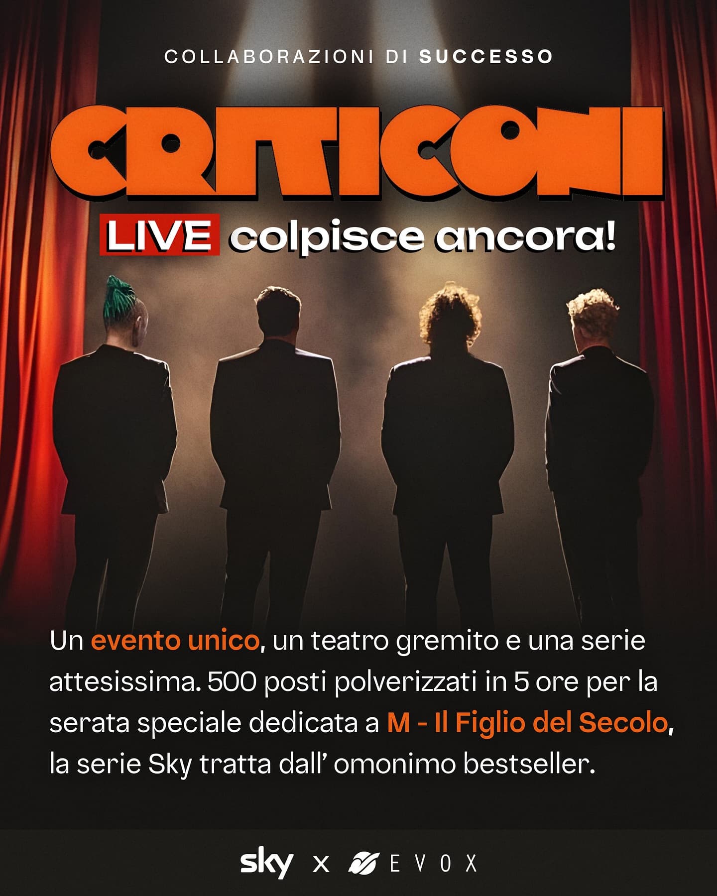 Case Study: Un evento imperdibile con Criticoni LIVE in collab