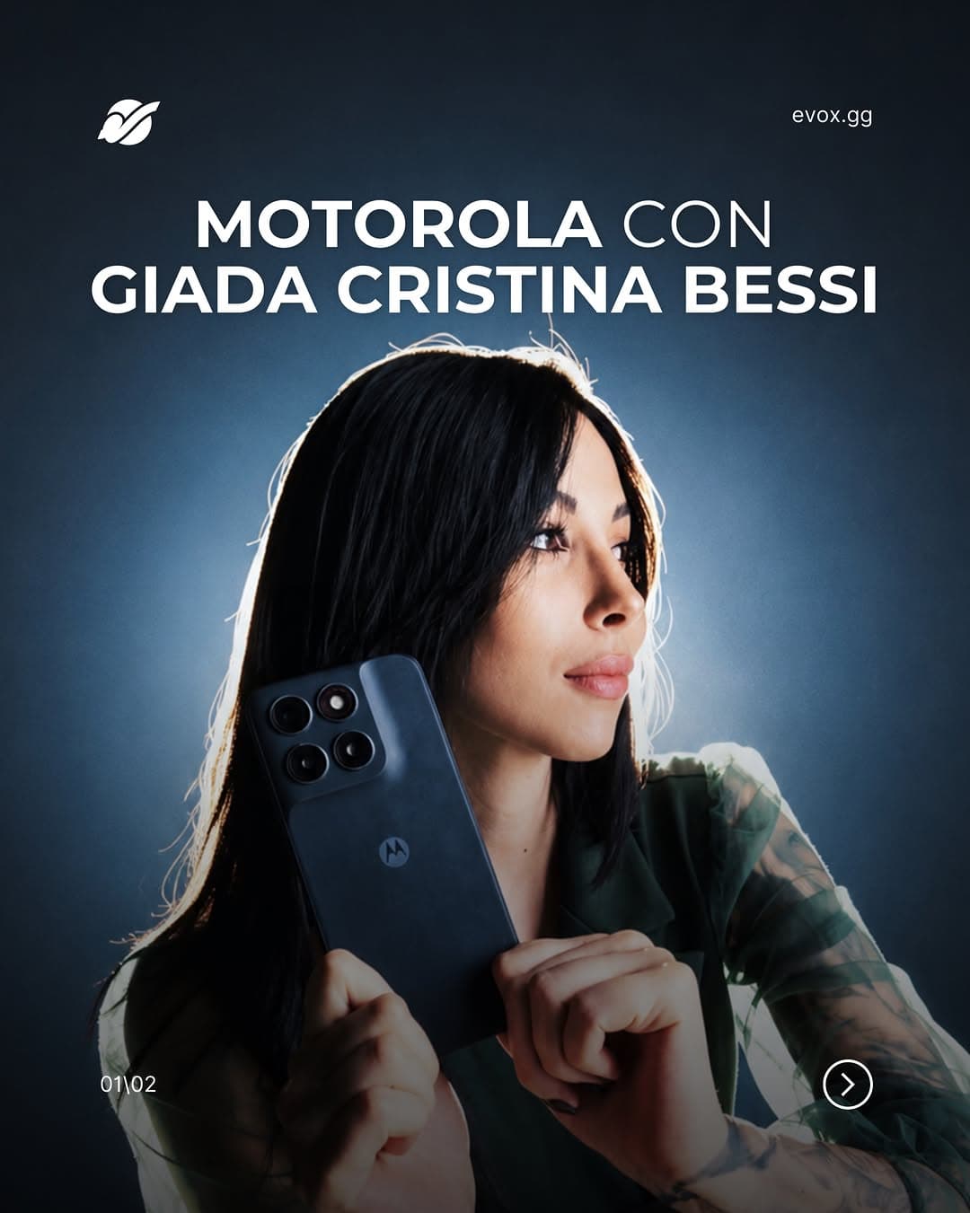 Case Study: @giadacristinabessi riconfermata come volto social