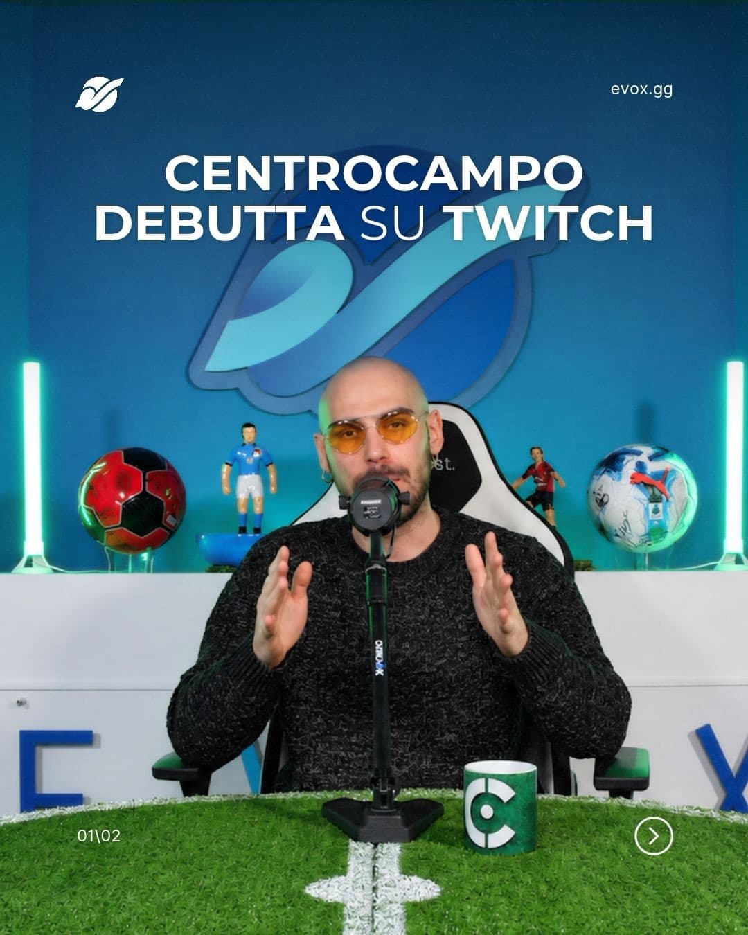 Case Study: @centrocampo_ debutta su Twitch! 

Da lunedì al vi