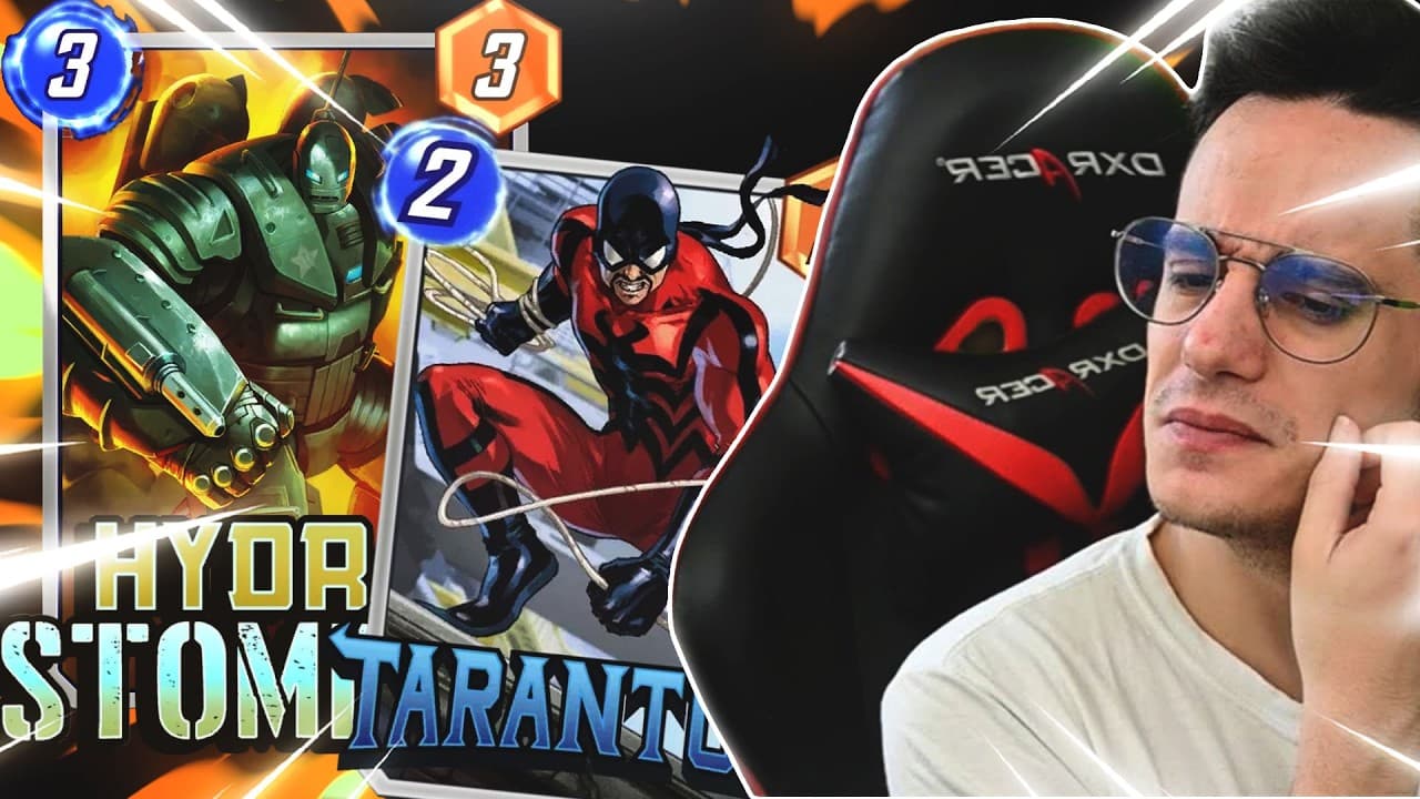 Attrix presenta il mazzo con il più alto tasso di vittoria usando Tarantula in Marvel Snap