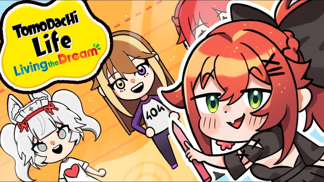 LallaWaffle celebra il nuovo Tomodachi Life: un’isola popolata da vtuber italiane e amici