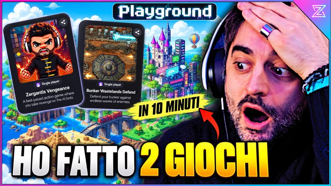 Google Playground rivoluziona la creazione di videogiochi con l’IA