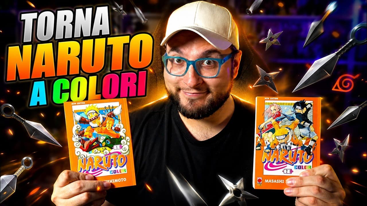 Il manga a colori di Naruto torna protagonista