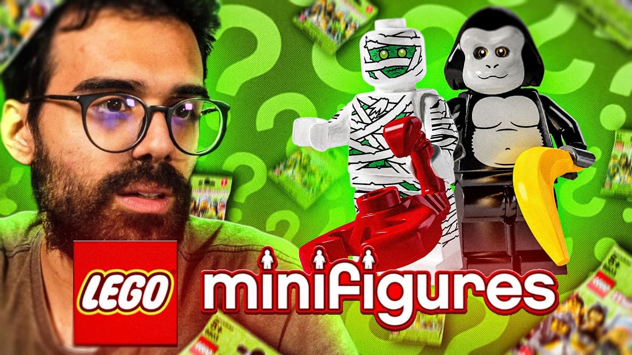 Dario Moccia apre il terzo set di LEGO Minifigures in un nuovo Box Break